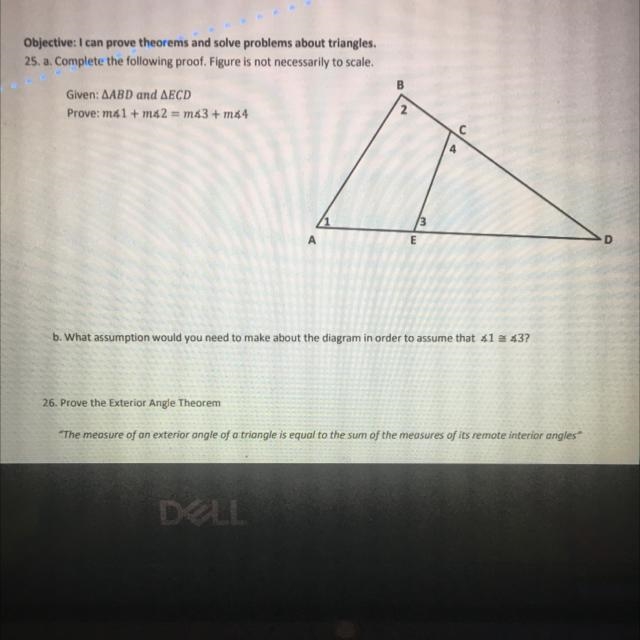 Answer B for me please!!! I need help. What assumption would you need to make to make-example-1