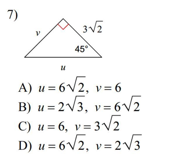 Find the missing side lengths. Leave your answers as radicals in simplest form. *-example-1