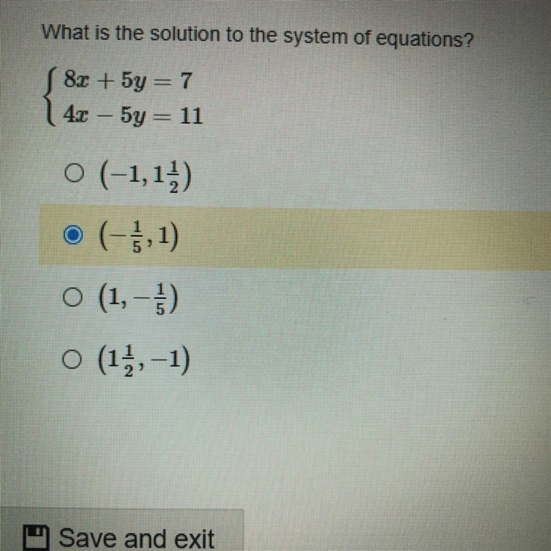 What is the solution to the system of equations? please help im struggling really-example-1