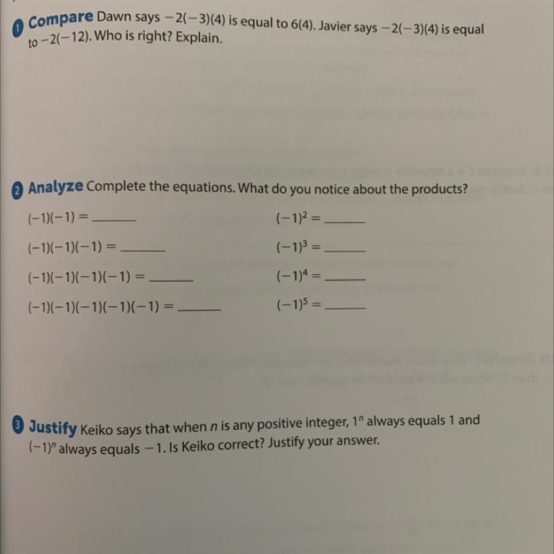 Please ONLY Answer #3-example-1