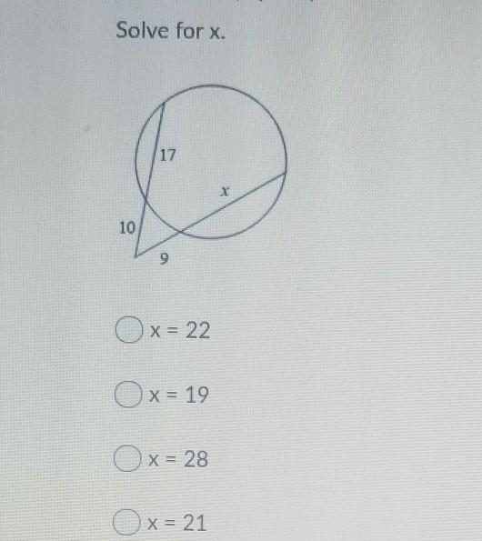 Solve for x. plz need help​-example-1