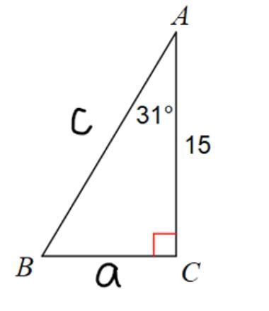 Solve the triangle for all missing sides and angles-example-1