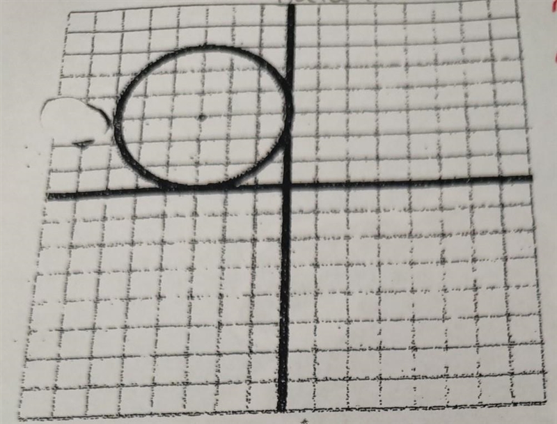 Find the radius, diameter, circumference, and area of this circle. ​-example-1