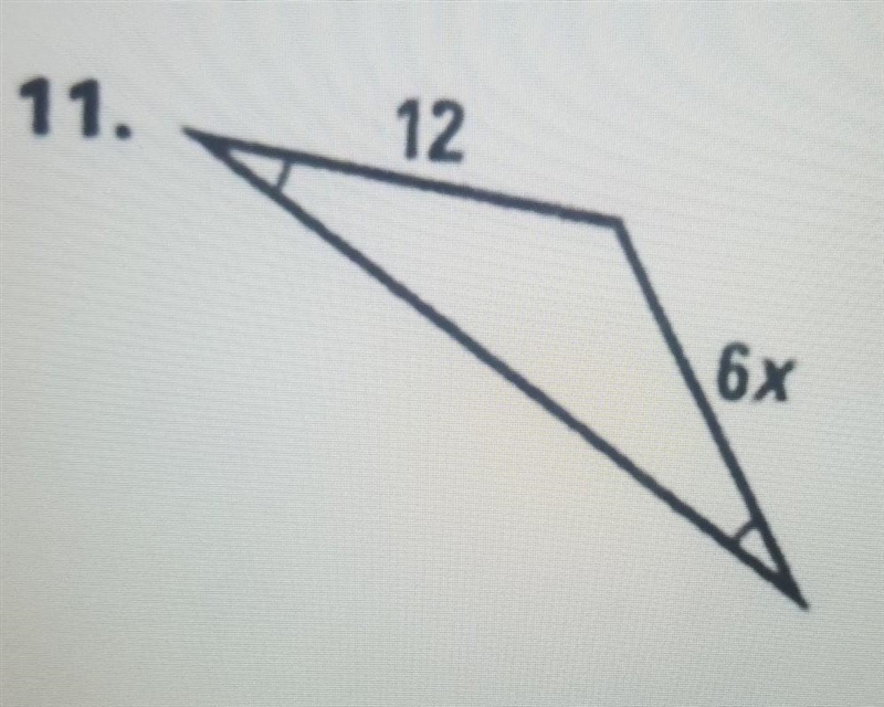 Hi! can someone help me find the value of x?​-example-1