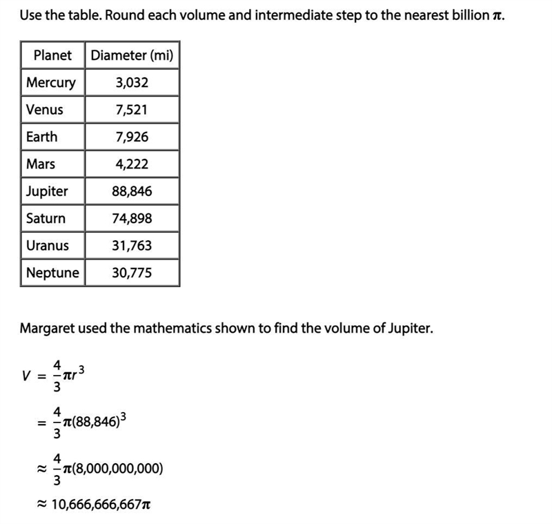 Complete the explanation on the 2 errors Margaret made, and then give the correct-example-1