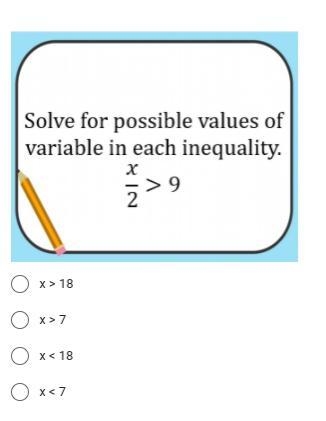 Please help me! [One Step Inequalities]-example-1