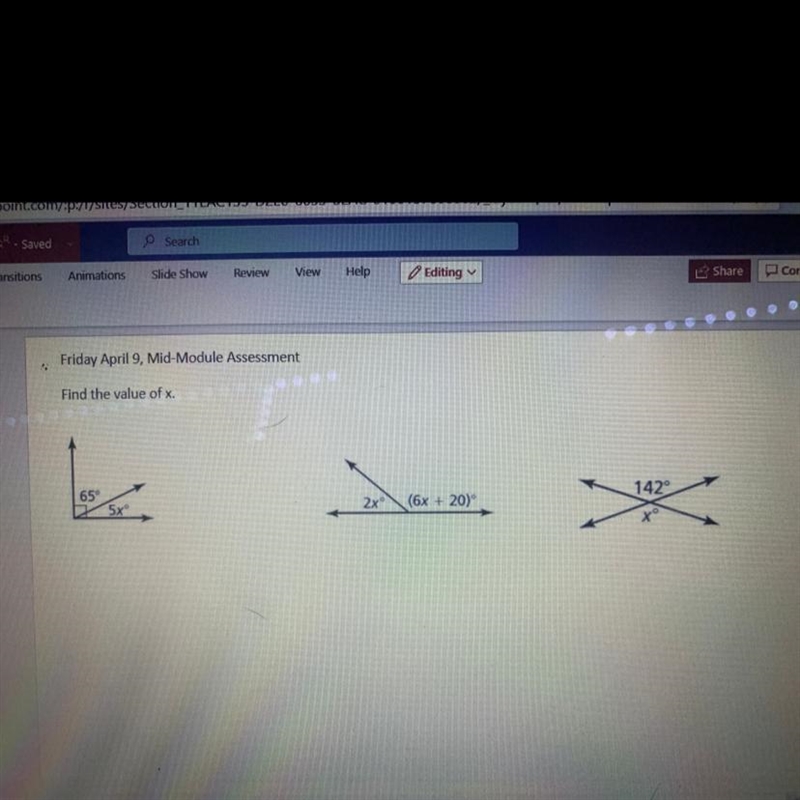 Find the value of x.-example-1