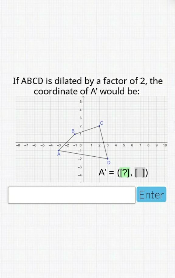 Finding dilations geometry ​-example-1