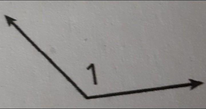 Estimate the measure of angle 1 a. 40° b. 90° c. 140° d. 170° Thanks! :)​ (last time-example-1