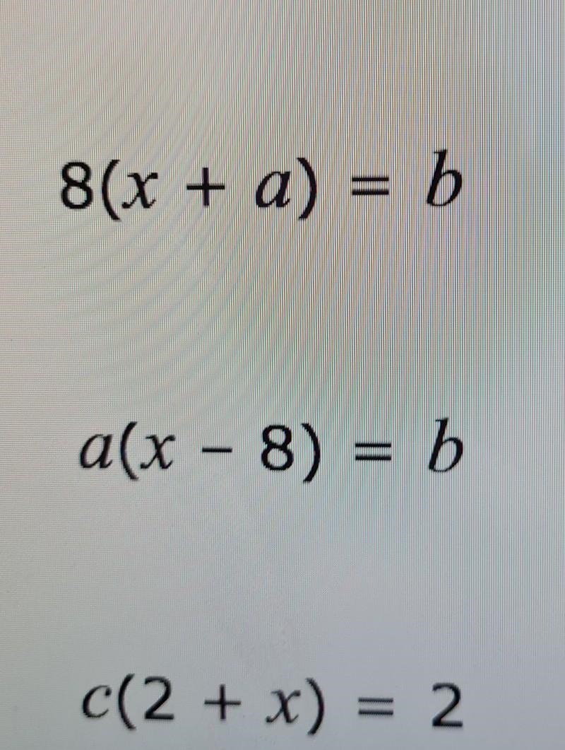 Please find the x for these ​-example-1