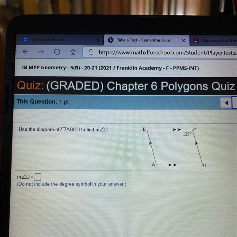 Use the diagram of ABCD to find m-example-1