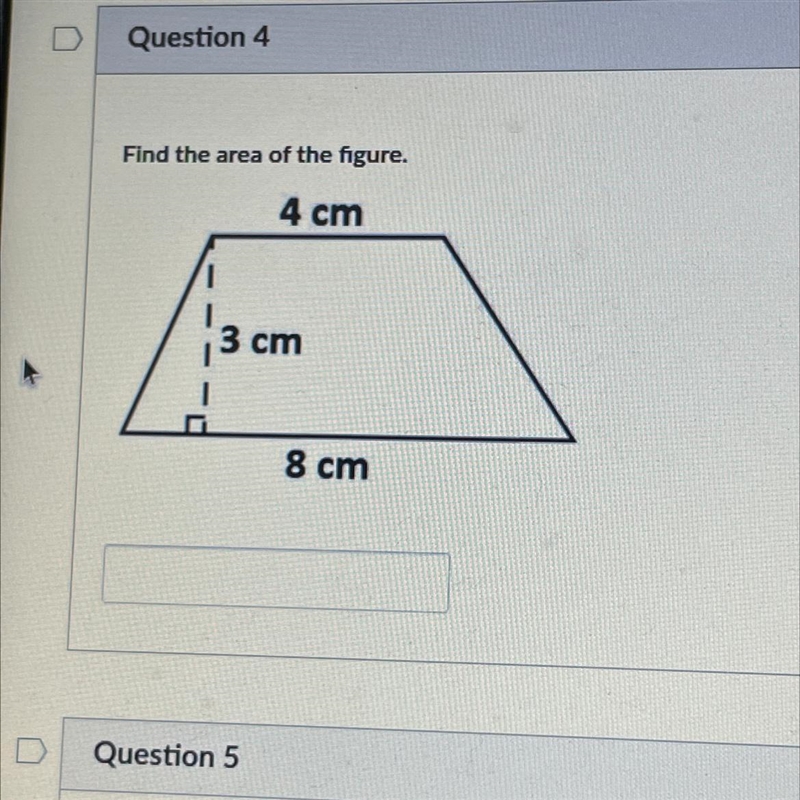 Find the Area of the figure-example-1