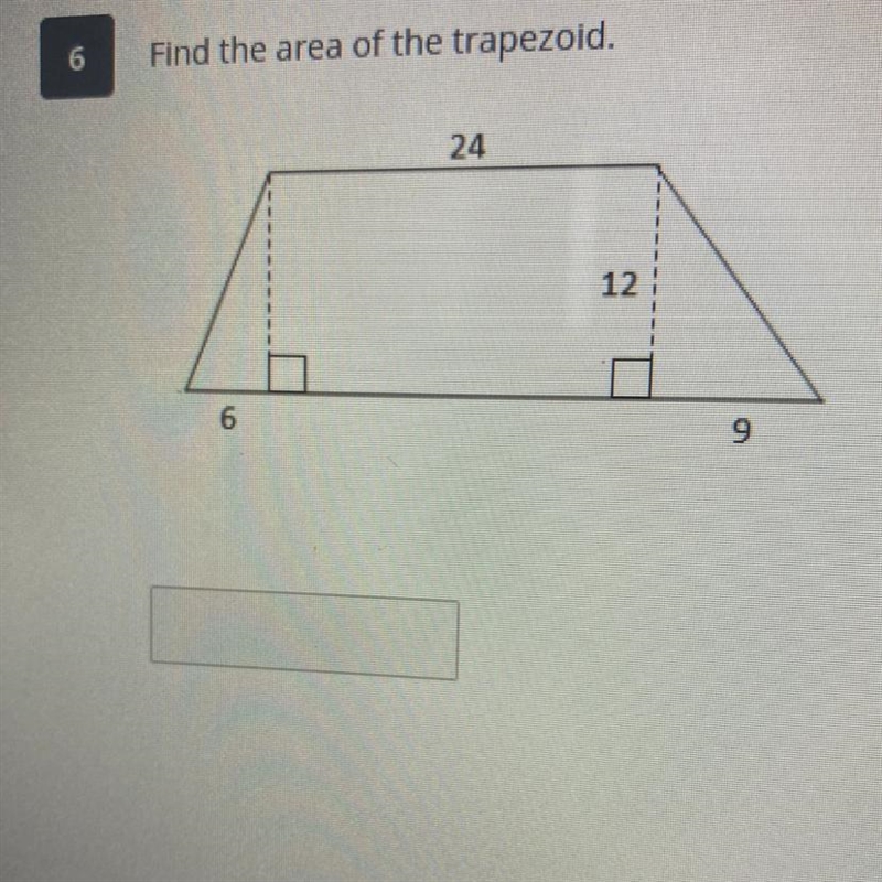 Find the area of the trapezoid-example-1