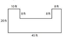 (HELP!!!!!!)the diagram shows the dimensions of the pool cover for a hotel pool-example-1