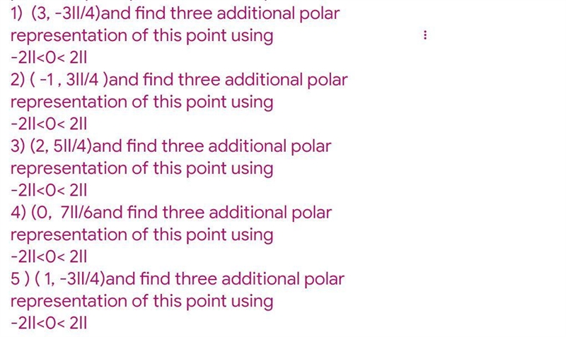 Topic : Multiple Representations of points PLEASE HELP ME, am having a hard time with-example-1