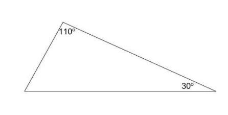 Find the measure of the missing angle. Select one: 35° 40° 45° 50°-example-1