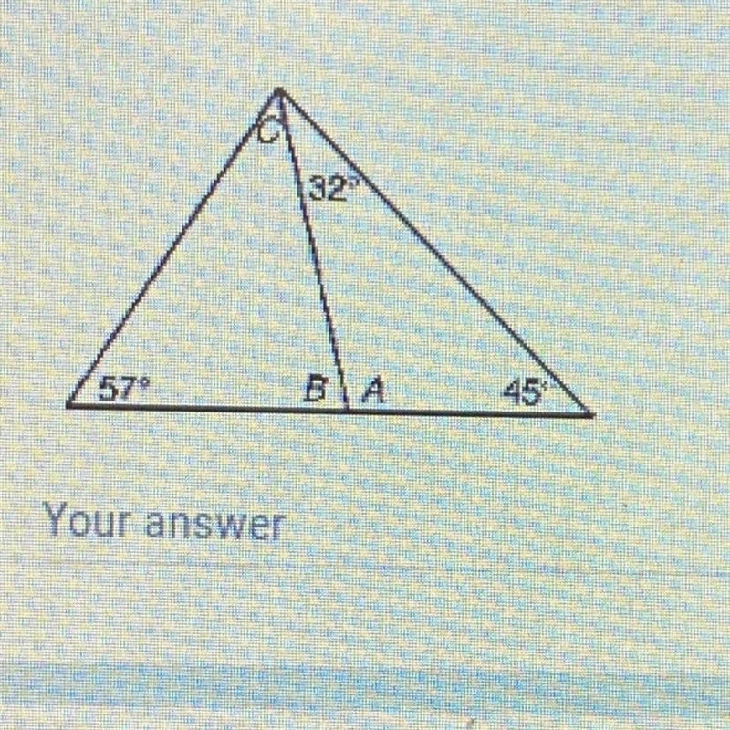 What is the measure of angle A in the given triangles?-example-1