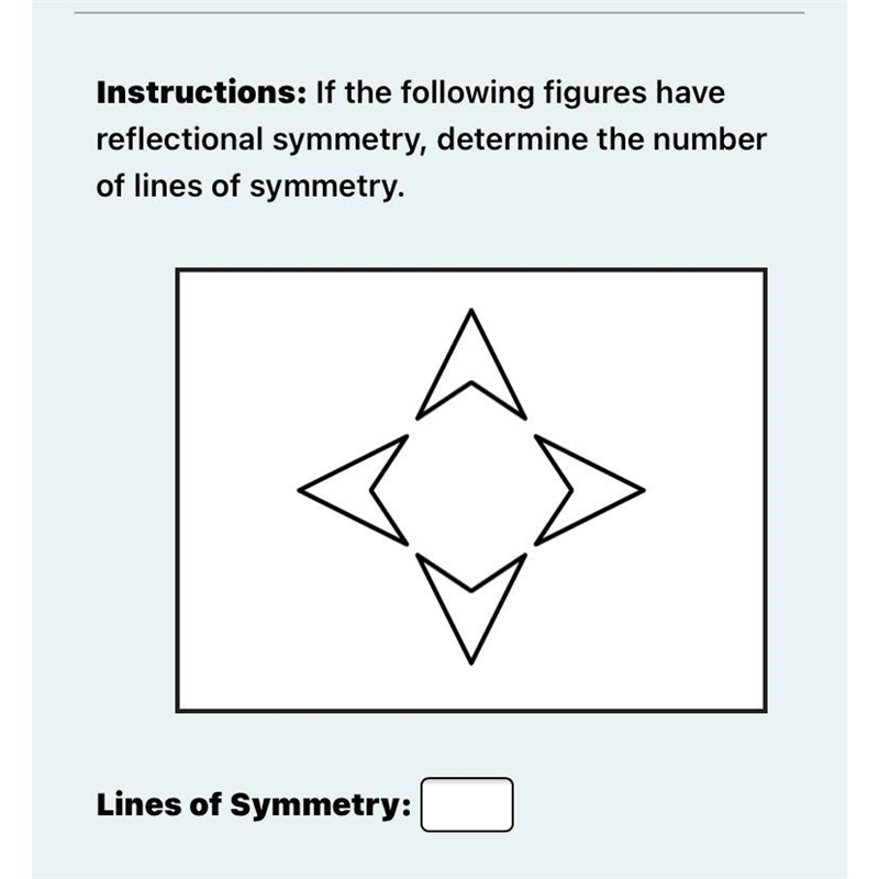 What are the Lines of symmetry?-example-1