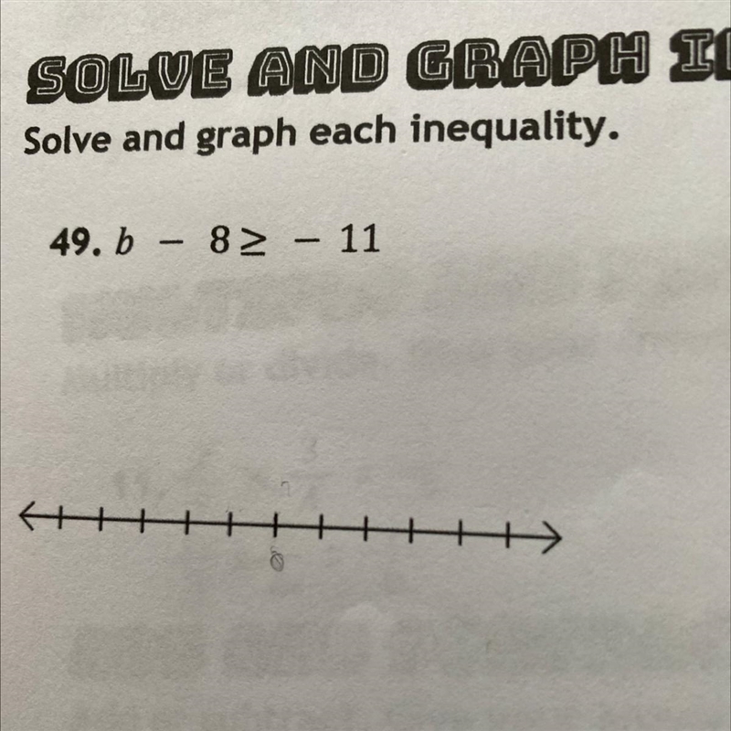 I need help , Solve and graph each inequality-example-1