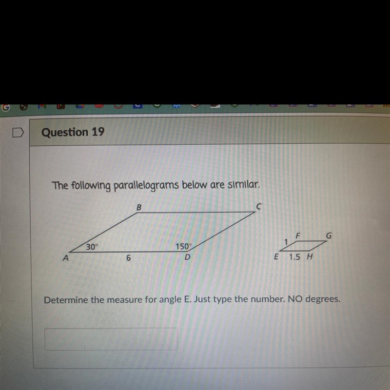 DUE TODAY!! The following parallelogram above (look at picture) are similar. Determine-example-1