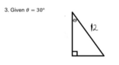 Find the sin, cod, tan, sec, and cot of the following triangle with the given information-example-1