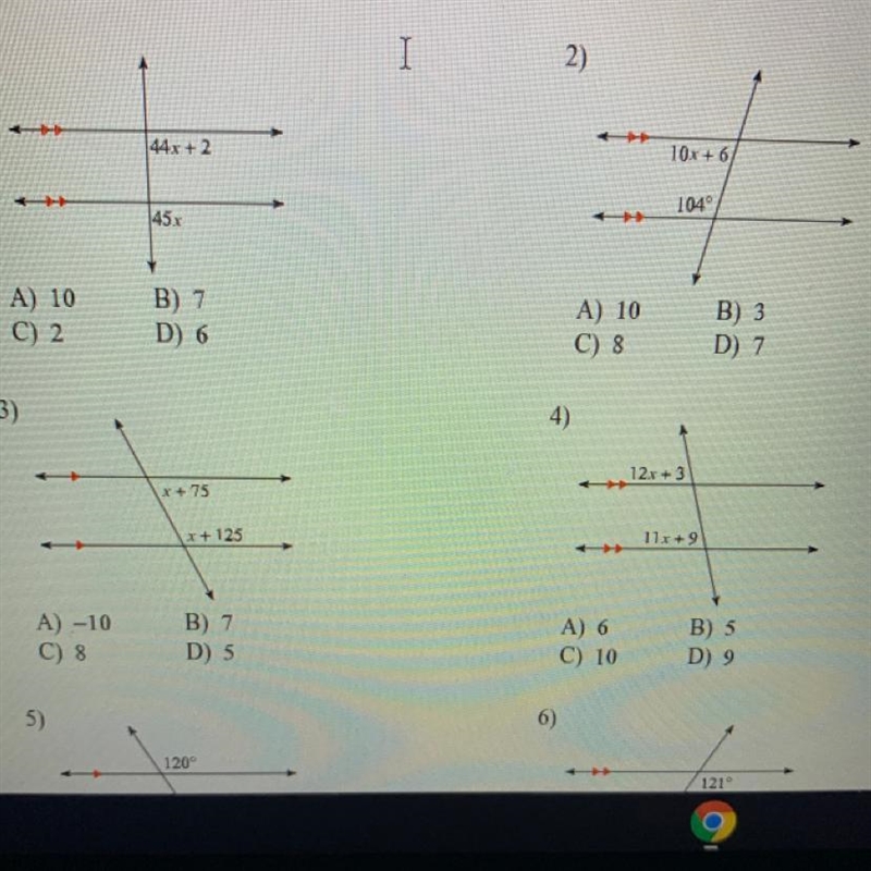 Solve for x plz do 1-4-example-1