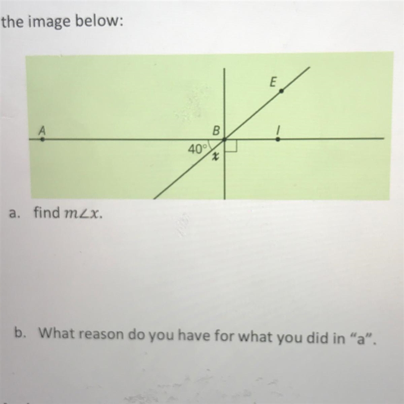 Find the measure of angle x-example-1