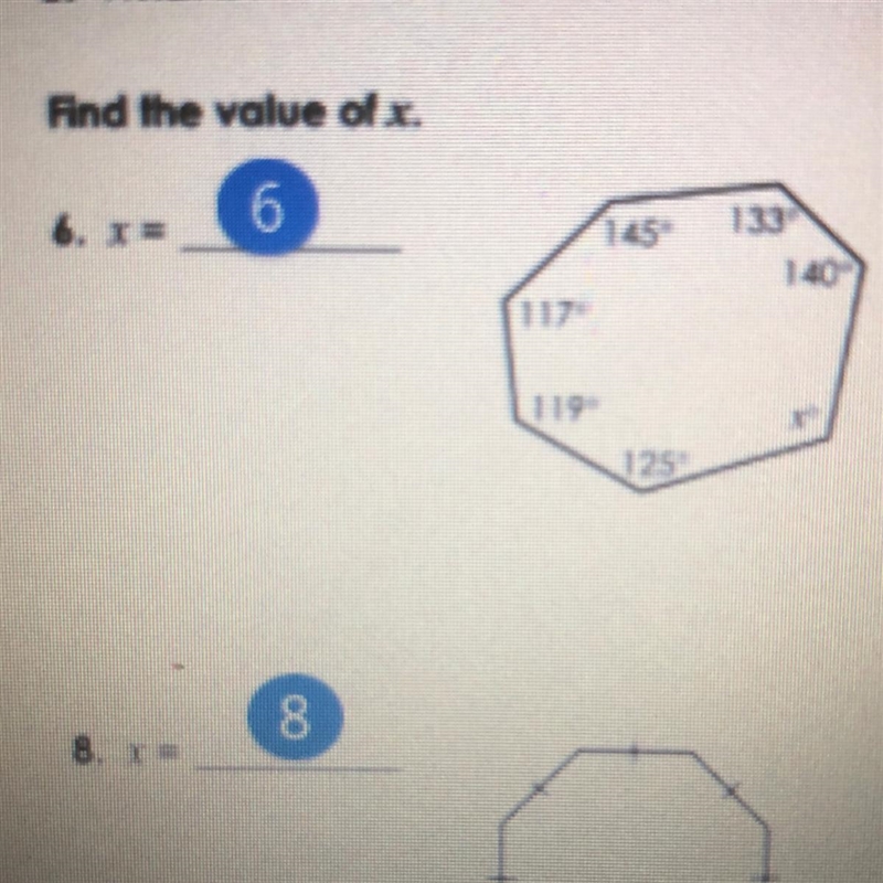 I need the answer to number 6-example-1