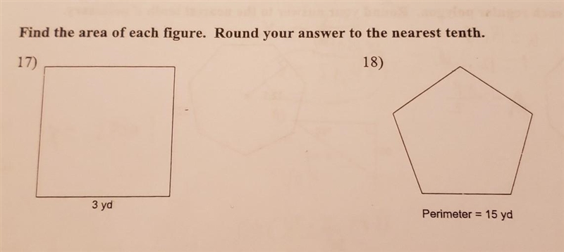 Find the area of each figure. Round your answer to the nearest tenth. ​-example-1