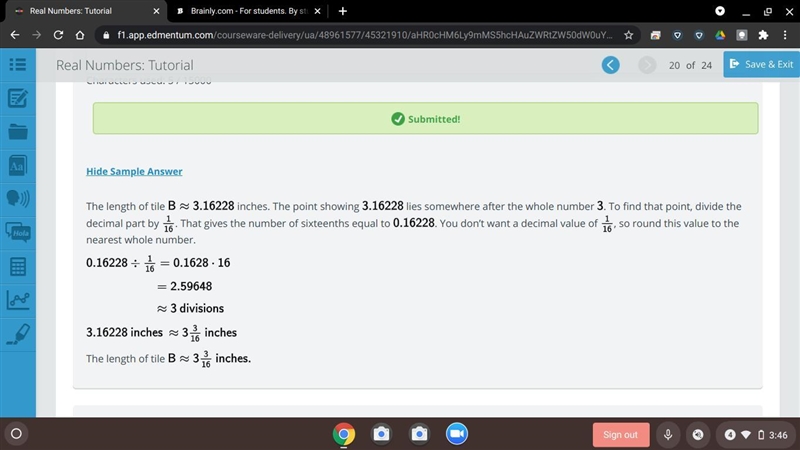 Question 2 Using the estimates you found in question 1, convert the lengths into decimal-example-2