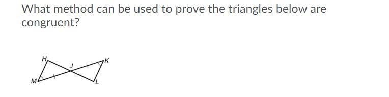 A) SSS B) SAS D) ASA E) AAS F) HL G)not congruent-example-1