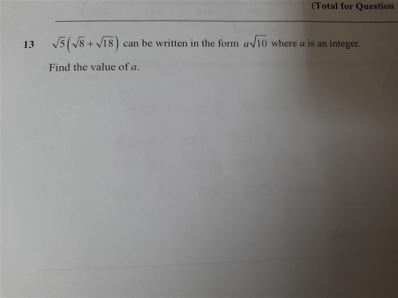 Subject : Maths Level : High school Topic : Surds Points : 72-example-1