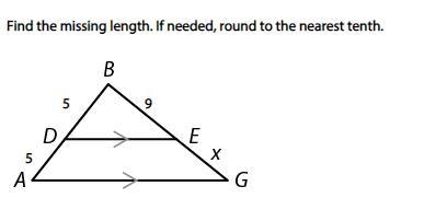 Find the missing length HELP ITS URGENT-example-1