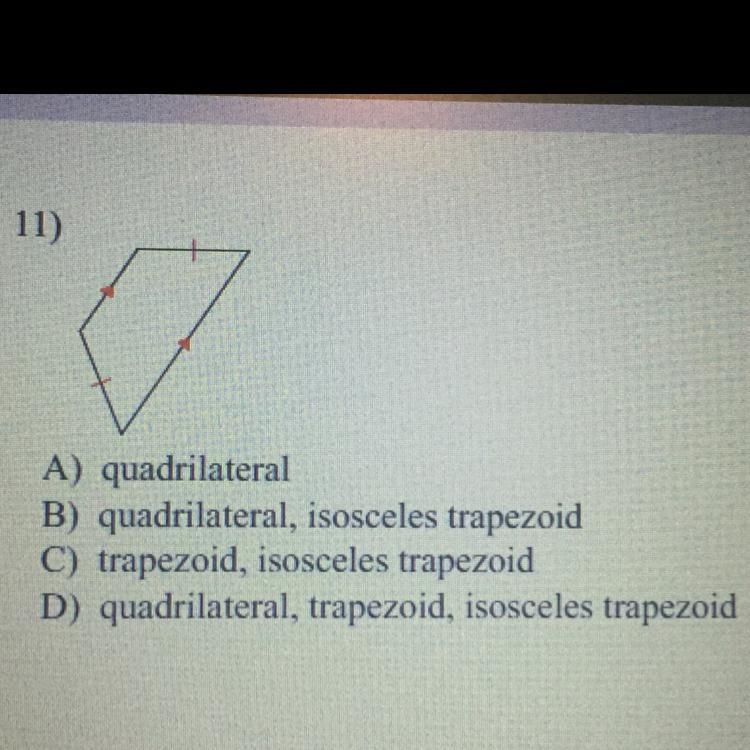 PLEASE help me identify what type of quadrilateral this is please help ASAP I would-example-1