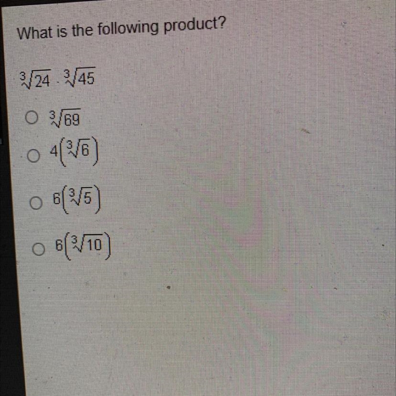 What is the following product?-example-1