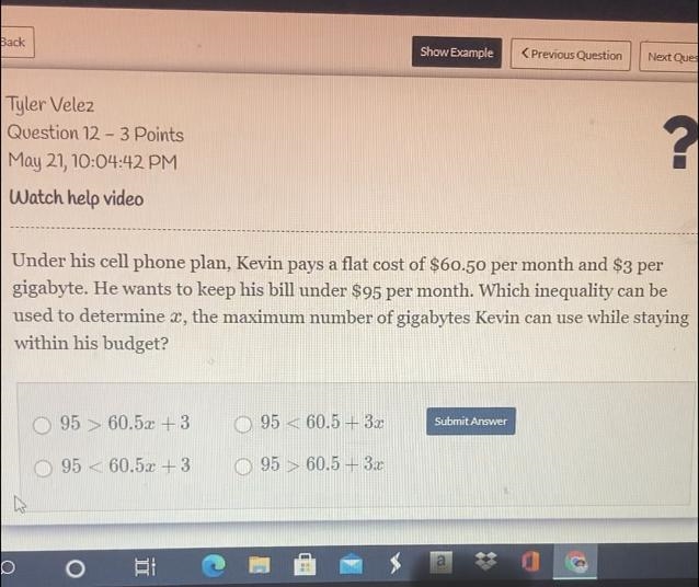 Which inequality could it be?-example-1