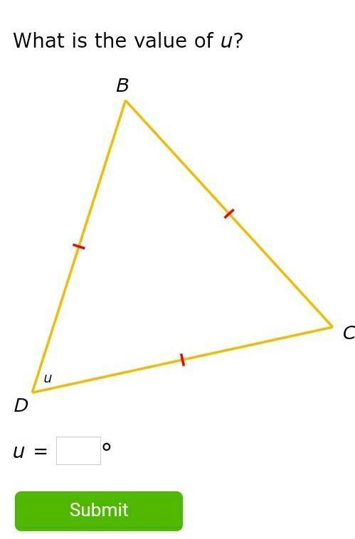 What is the value of u? Please help. ​-example-1