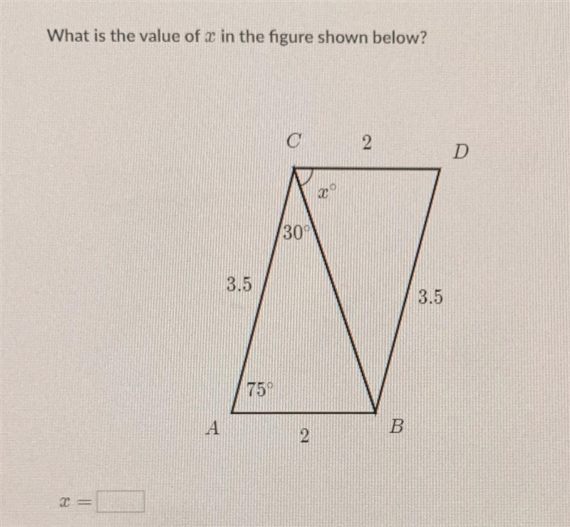 What's the value of X for the figure below?-example-1