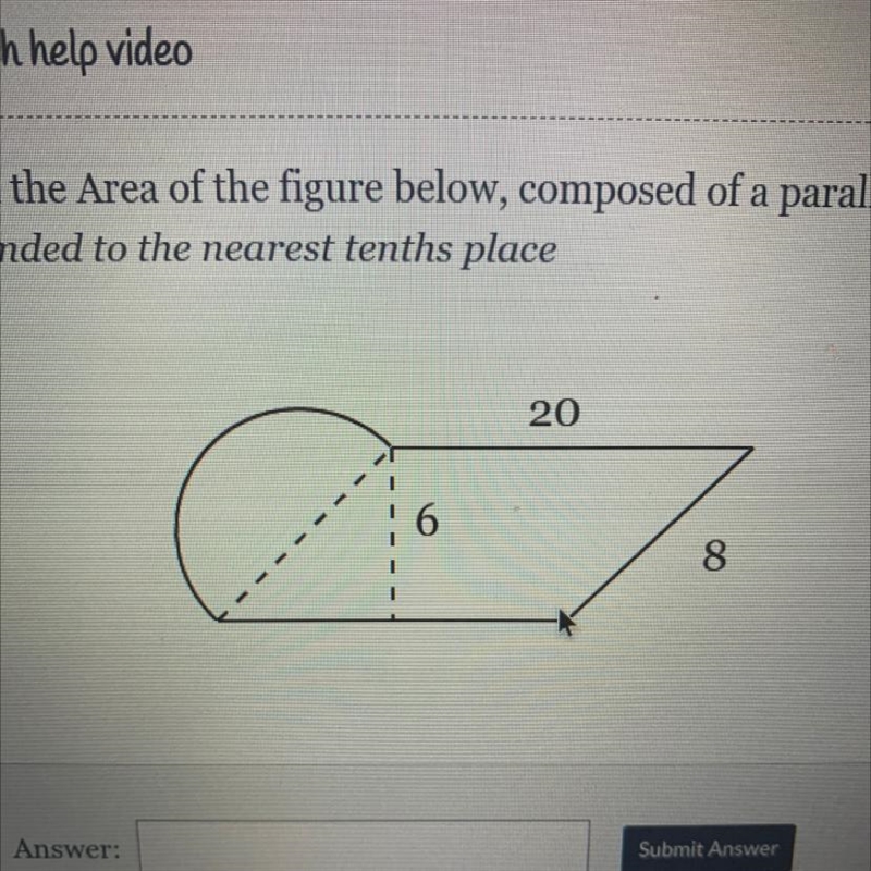 Need help finding area!-example-1