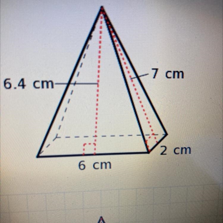 What is the surface area of the rectangular pyramid-example-1