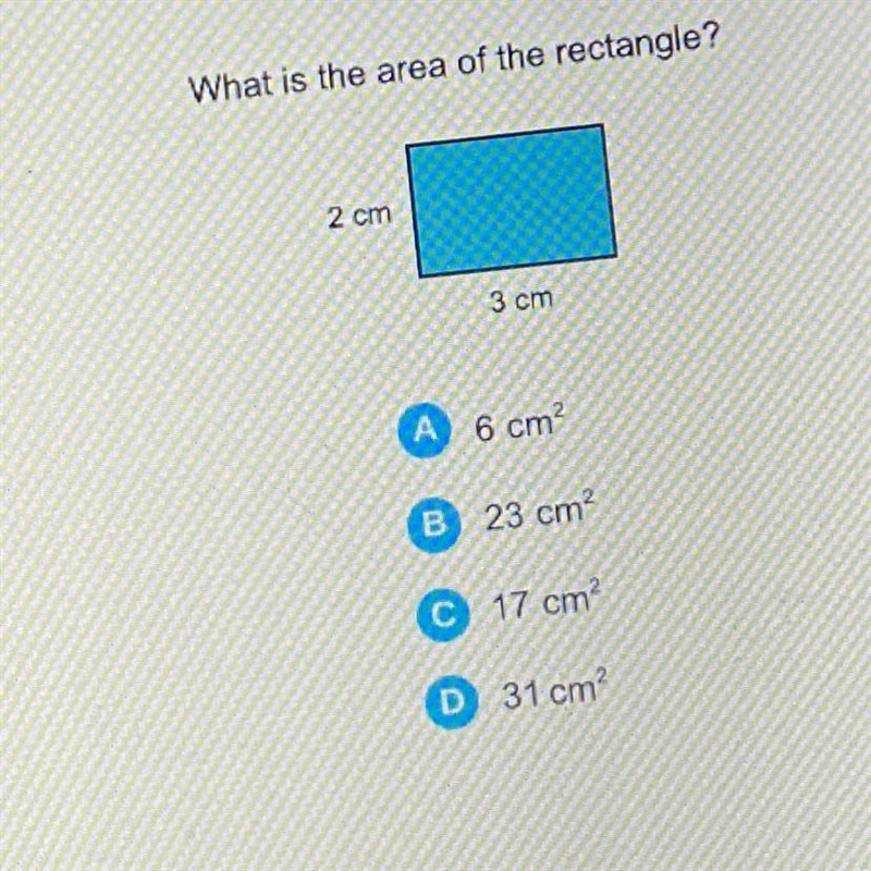 What iS the area of the rectangle?-example-1