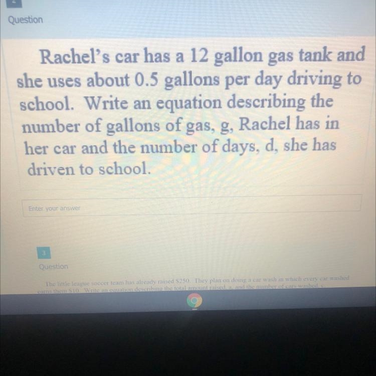 ASAP SOMEONE ANSWER THIS ILL GIVE YOU 20 POINTS IF YOU ANSWER IT Write an equation-example-1