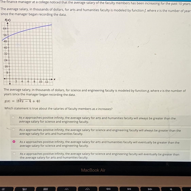 PELASE ANSWER QUICKLY!!! Select the correct answer. The finance manager at a college-example-1