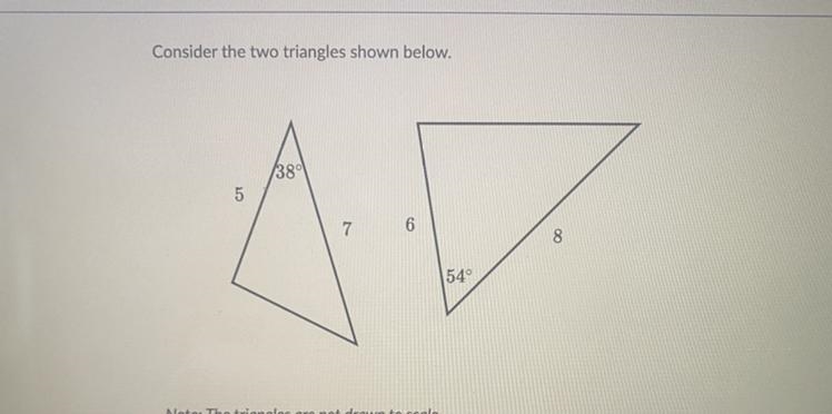 Are the two triangles congruent ? Please answer correctly !!!!!!!!!!!!! Will mark-example-1