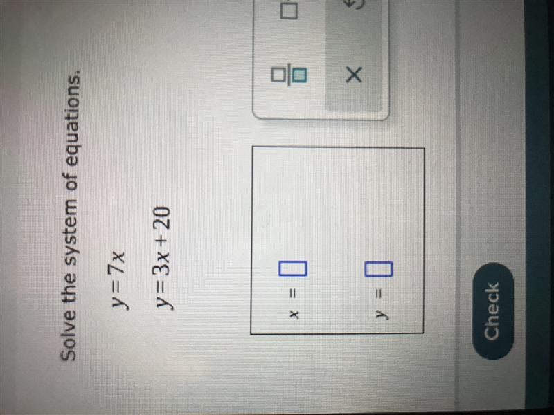 Solve systems using substitution PLEASE-example-1