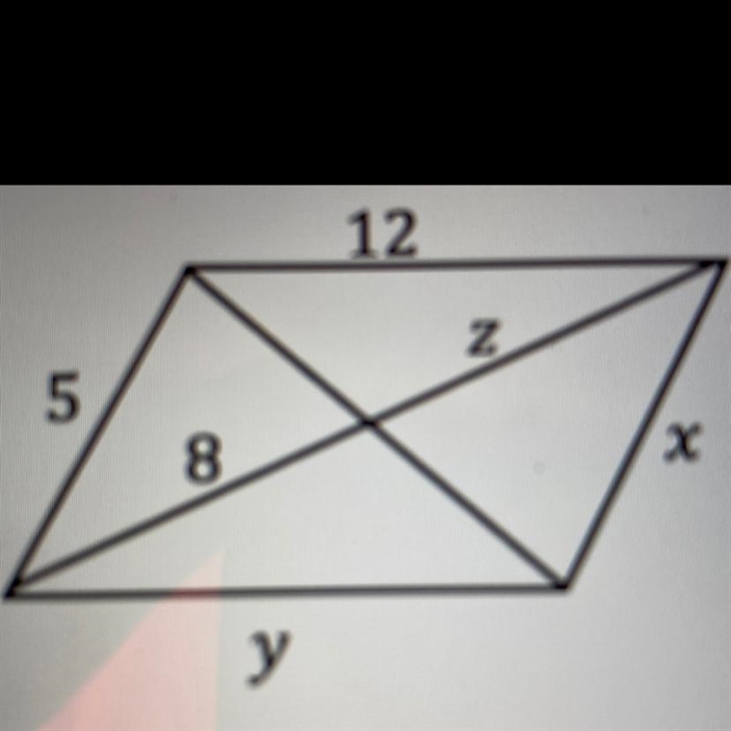 Find the values of x,y,and z-example-1