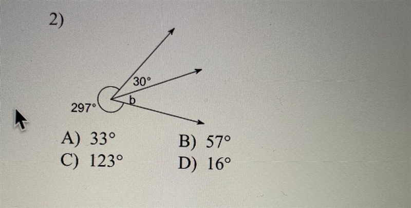 Find the measure of angle b-example-1