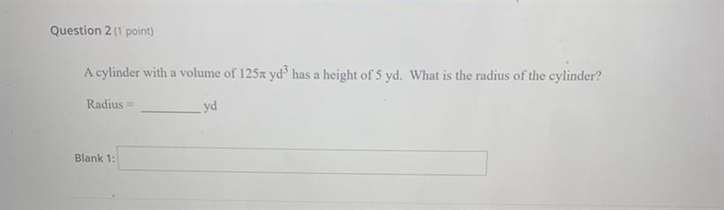 i need help finding the radius of the cylinder. i do not know what i have to do. any-example-1