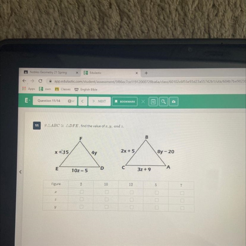 Could someone solve for X, Y and Z-example-1