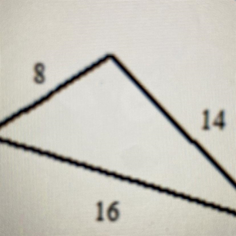 Use the converse of Pythagorean Theorem to tell what type of triangle this is.-example-1